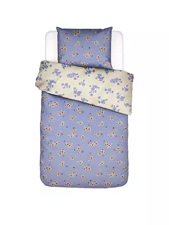 ESSENZA | Satin-Bettwäsche FIORA 70x90cm/140x200cm Lavander Blue | 